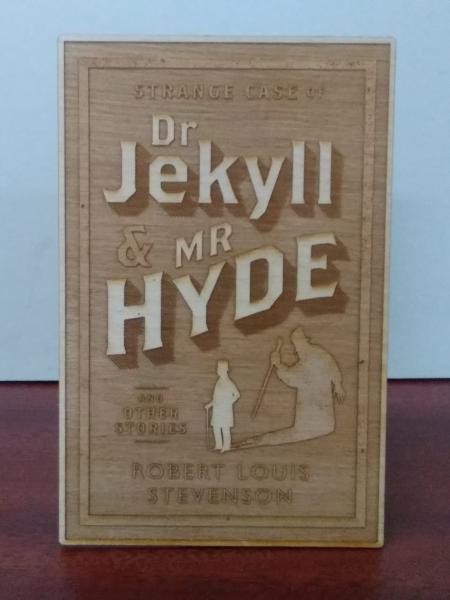 Dr Jekyll and Mr Hyde (Book Cover) Plaque picture