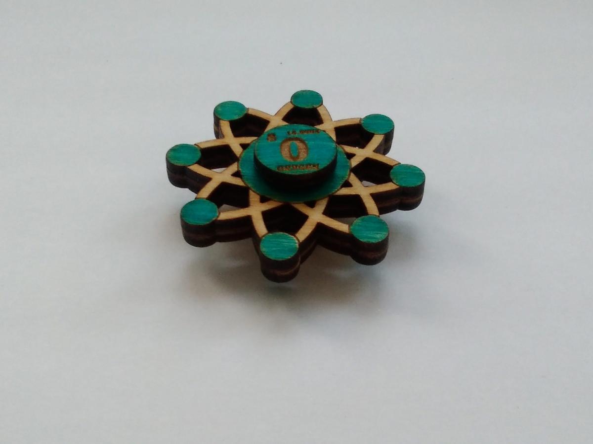 Oxygen "Atomic" Fidget Spinner picture