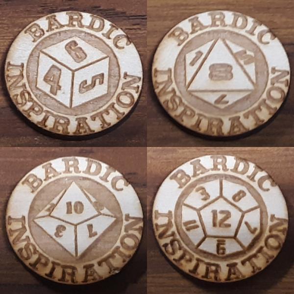 Bardic Inspiration Coin Set