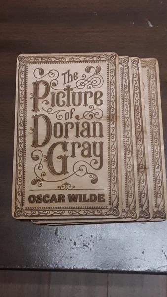 The Picture of Dorian Gray (Book Cover) Plaque picture