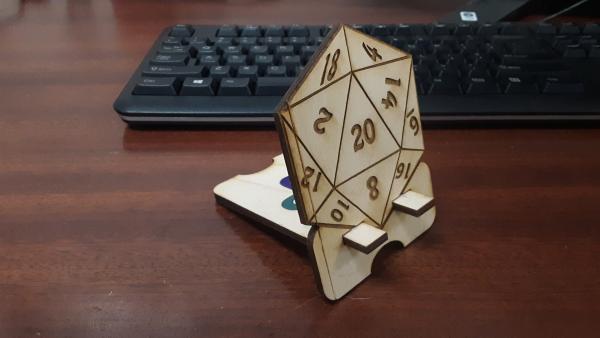 D20 Phone Stand (2 piece) picture