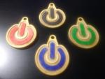 Power Button Charms