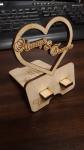 Always & Forever Heart Phone Stand (2 piece)