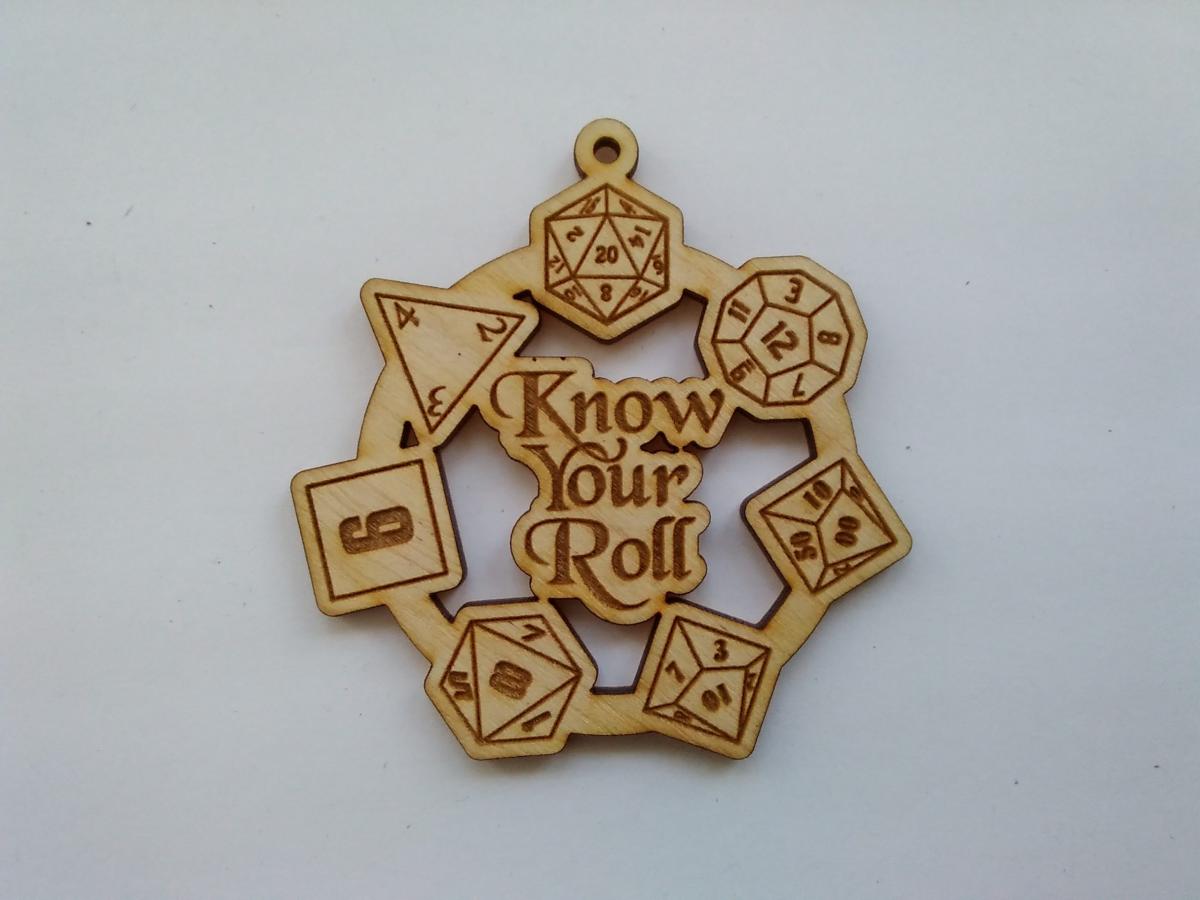 Know Your Roll Pendant picture