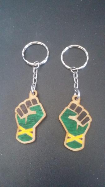 National Pride Resist/Power Fist Charm picture