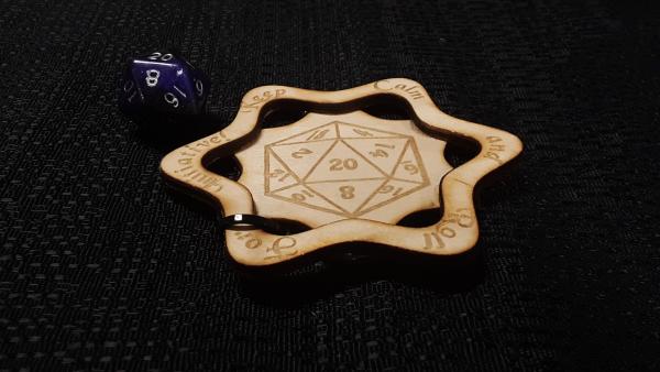 Keep Calm and Roll For Initiative – Dice Tray picture