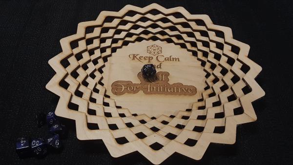 Keep Calm and Roll For Initiative – Dice Tray picture