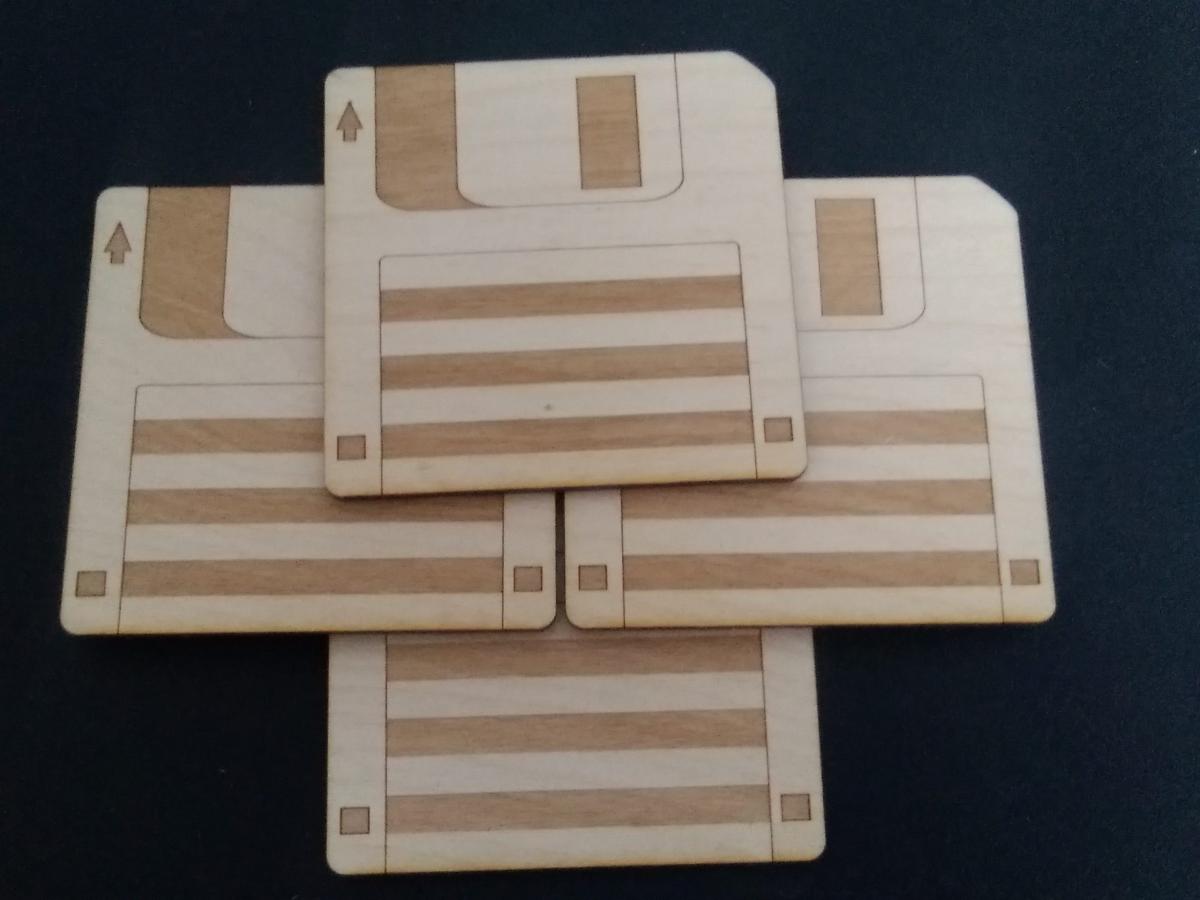 Floppy Disk Coasters picture