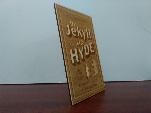 Dr Jekyll and Mr Hyde (Book Cover) Plaque picture