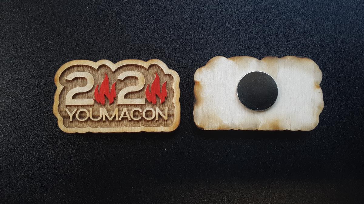 YoumaCon 2020 Magnet picture