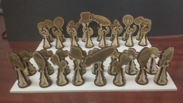 Steam Powered Chess Set picture