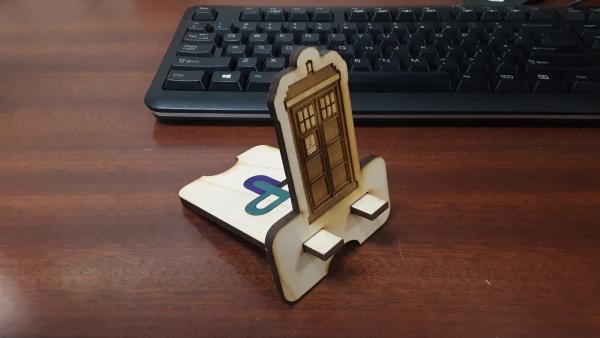 Police Call Box Phone Stand (2 piece) picture