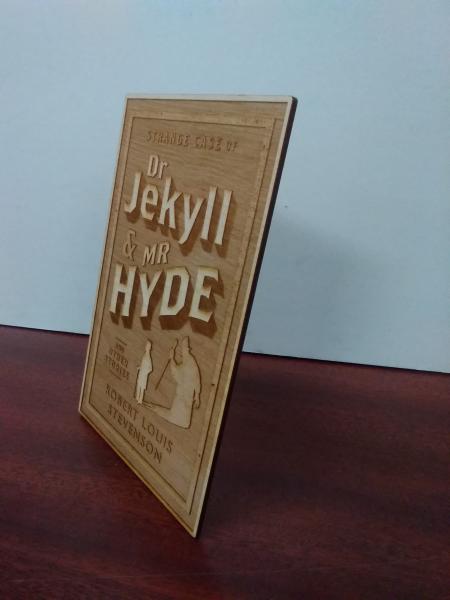 Dr Jekyll and Mr Hyde (Book Cover) Plaque picture