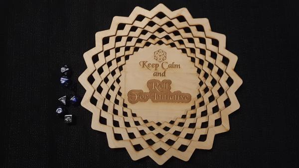 Keep Calm and Roll For Initiative – Dice Tray