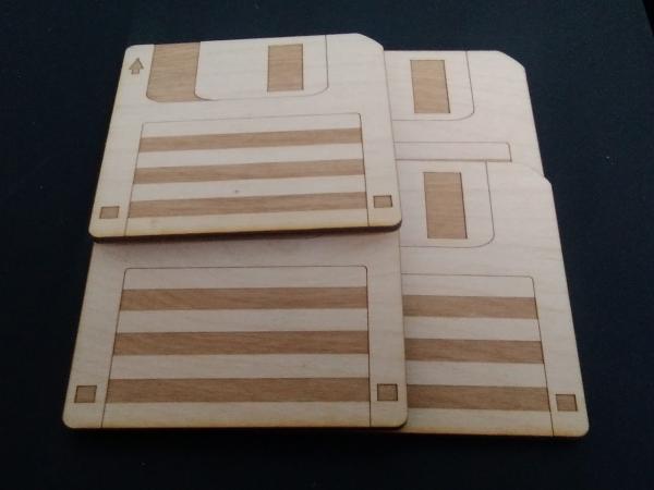 Floppy Disk Coasters picture