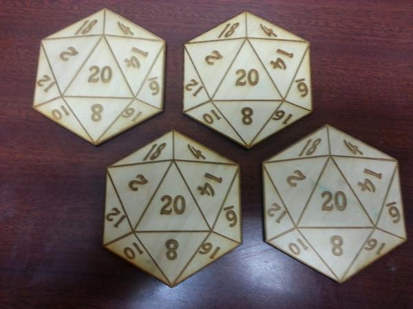 Natural20 Coaster (D20) picture