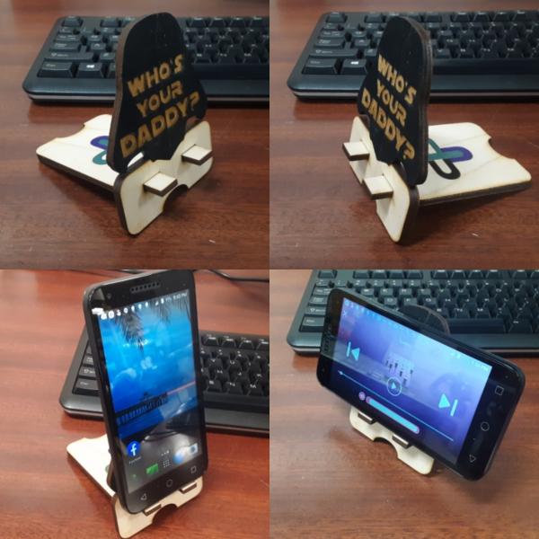 Who’s Your Daddy Helmet Phone Stand (2 piece)