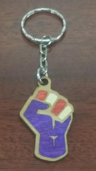 National Pride Resist/Power Fist Charm picture