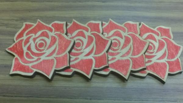 Rose Coasters