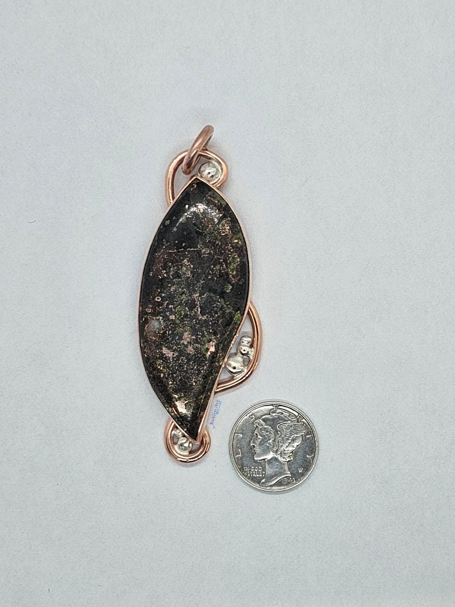 NATIVE COPPER ORE PENDANT picture