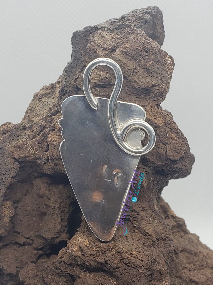 HOLT CANYON GREEN MOSS AGATE PENDANT picture