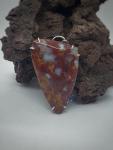 HOLT CANYON AGATE STERLING SILVER PENDANT