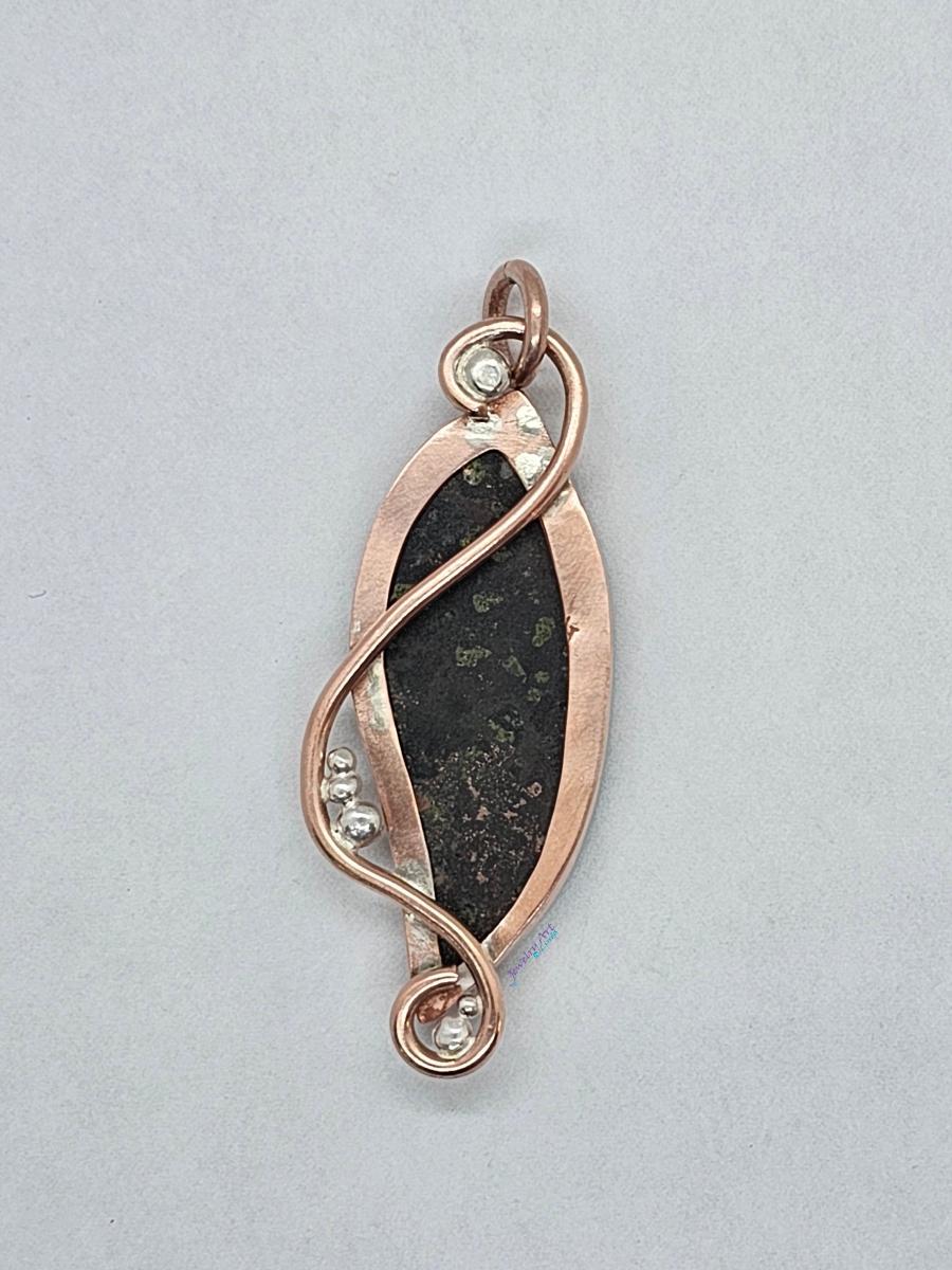 NATIVE COPPER ORE PENDANT picture
