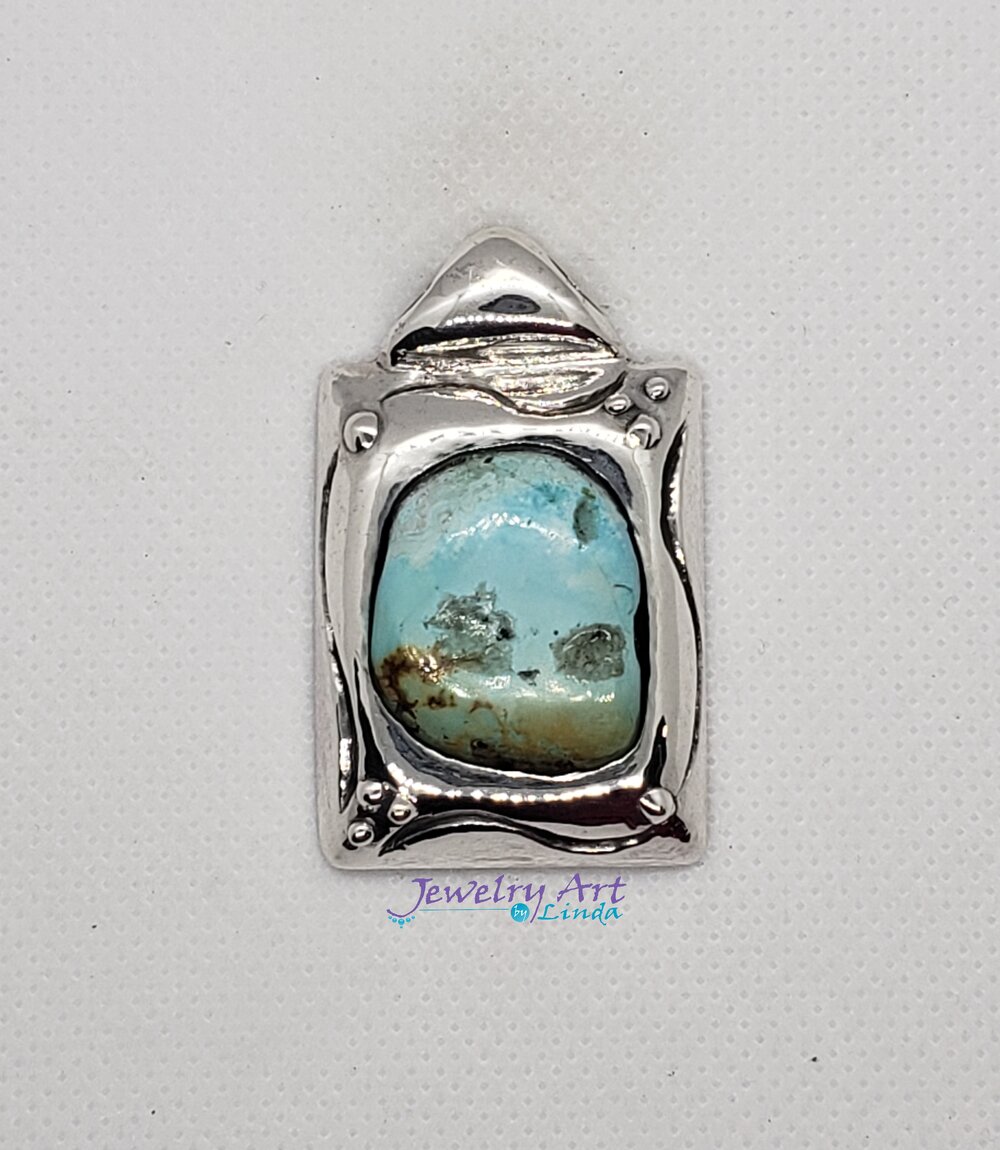 "THE PRAIRIE" ROYSTON TURQUOISE PENDANT picture