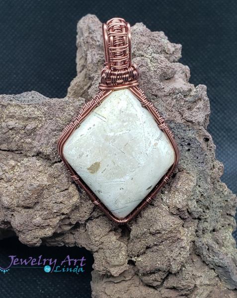 Crinoid Coral Fossil Pendant