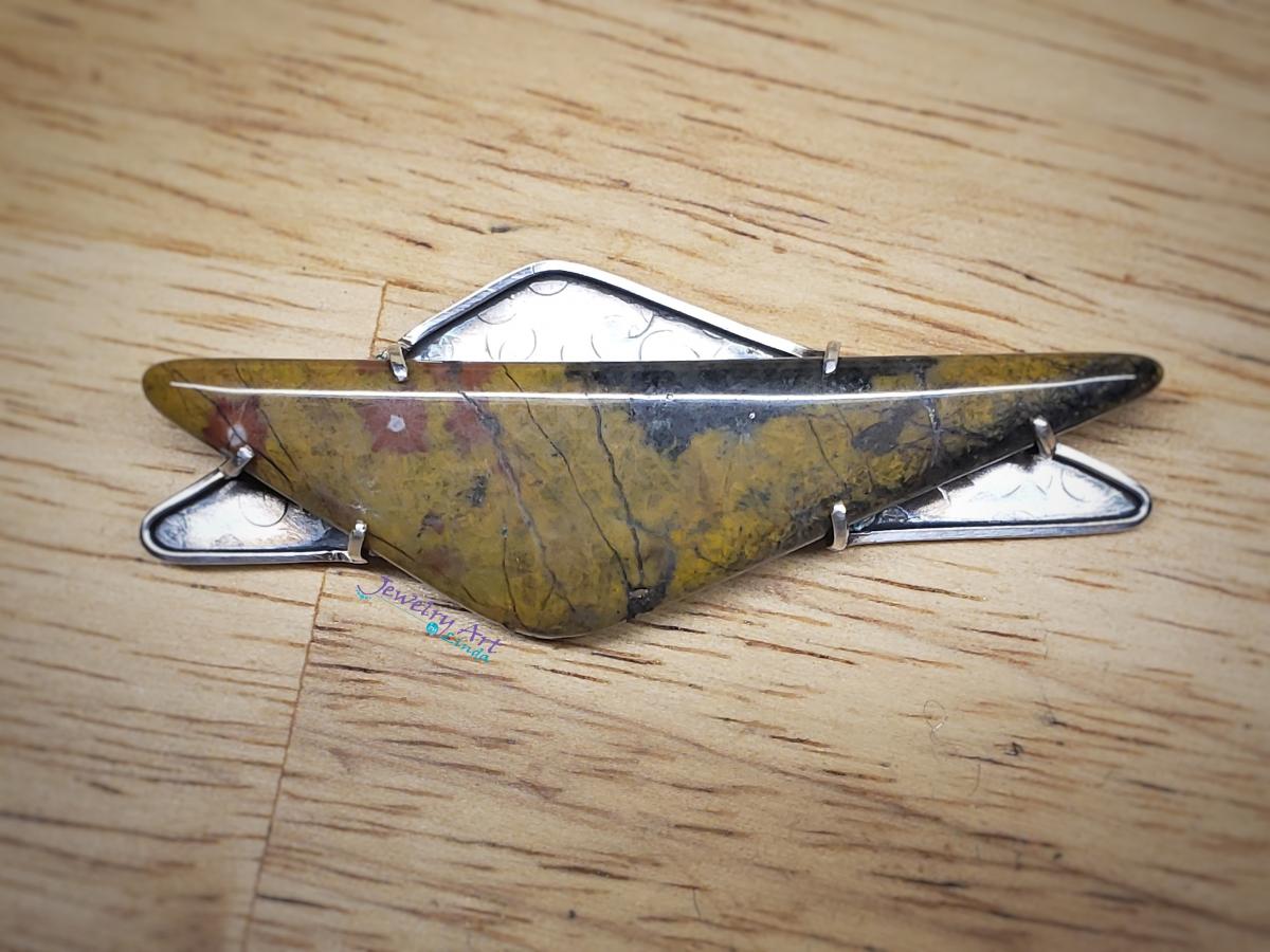 JASPER AND STERLING PENDANT picture