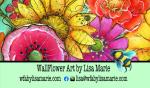 Wallflower Art by Lisa Marie