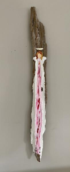 Pink Driftwood Angel picture