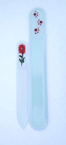 Red Pawprints and Red Flower Set