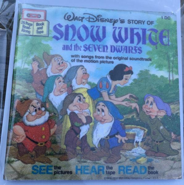 Snow White and The Seven Dwarfs Book Cover Pin