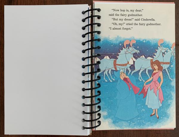 Cinderella Full Book Journal picture