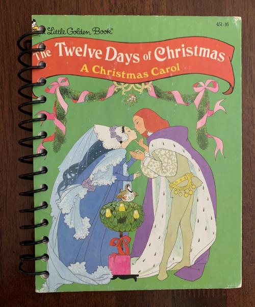 Twelve Days of Christmas Full Book Journal picture