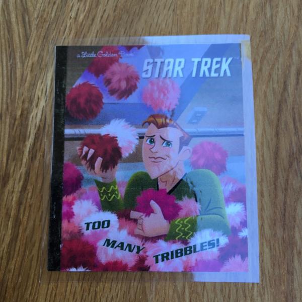 Star Trek - Too Many Tribbles hand-cut paper flower bouquet