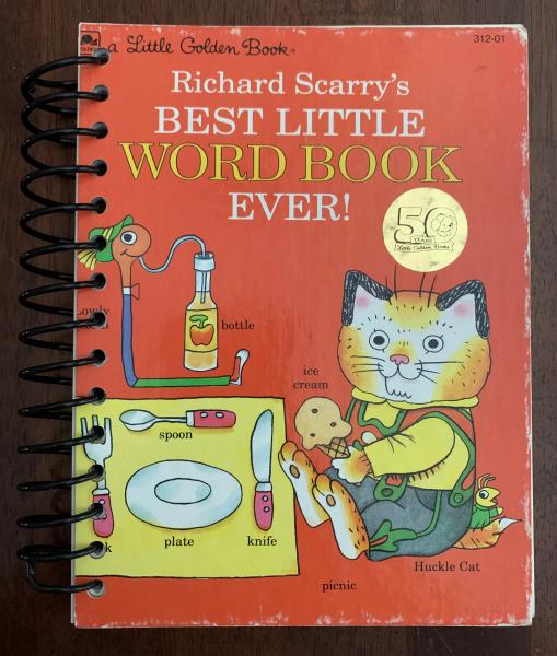 Richard Scarry's Best Little Word Book Ever Full Book Journal picture
