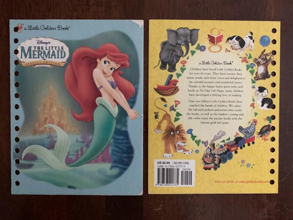 Ariel, The Little Mermaid: Made to Order Journal (3 covers to choose from) picture