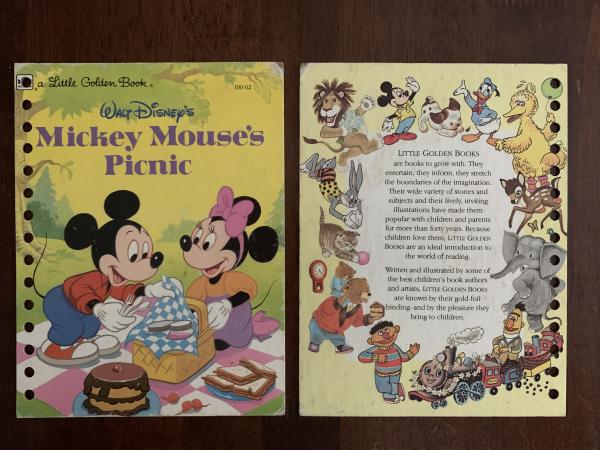Mickey Mouse's Picnic: Made to Order Journal (3 covers to choose from) picture
