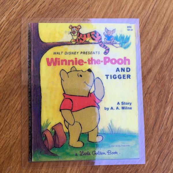 Winnie the Pooh and Tigger Too hand-cut paper flower bouquet picture