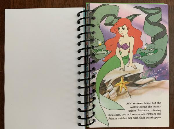 The Little Mermaid Full Book Journal picture