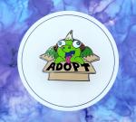 Adopt Box Puppydragon 1.25" Hard Enamel Pin