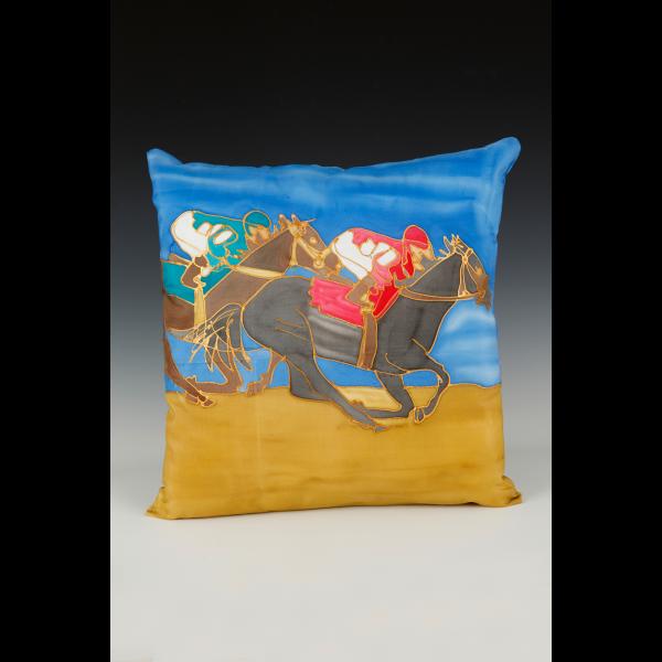 side horse pillow picture