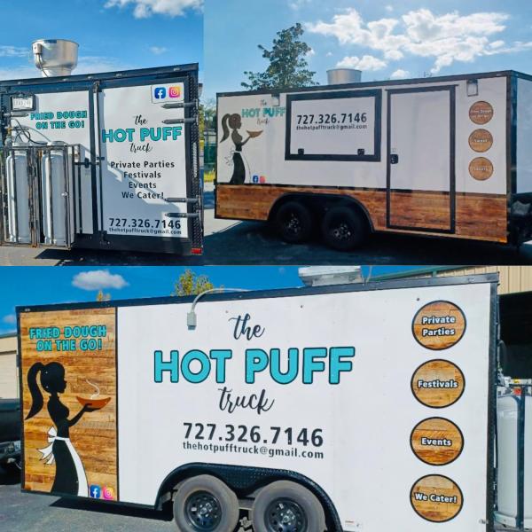 The HOT PUFF truck