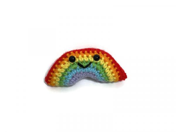 Crochet Amigurumi Happy Rainbow Plush picture