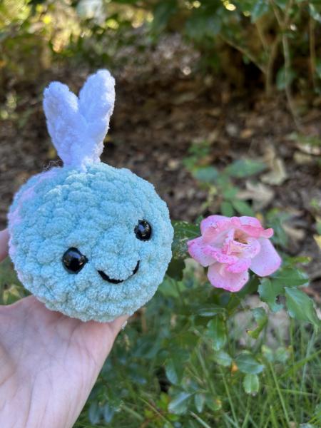 Crochet Amigurumi Cotton Candy Bee picture