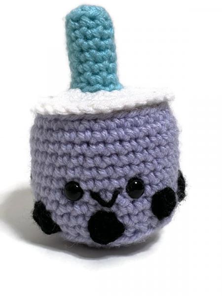 Crochet Amigurumi Boba Tea Plush picture