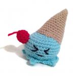 Crochet Splat Ice Cream Cone Plush