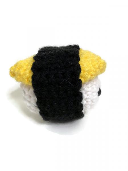 Crochet Sushi Tamago Roll Plush picture
